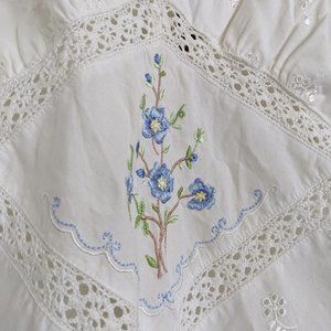 Twiggy - Floral Embroidered Slip Dress